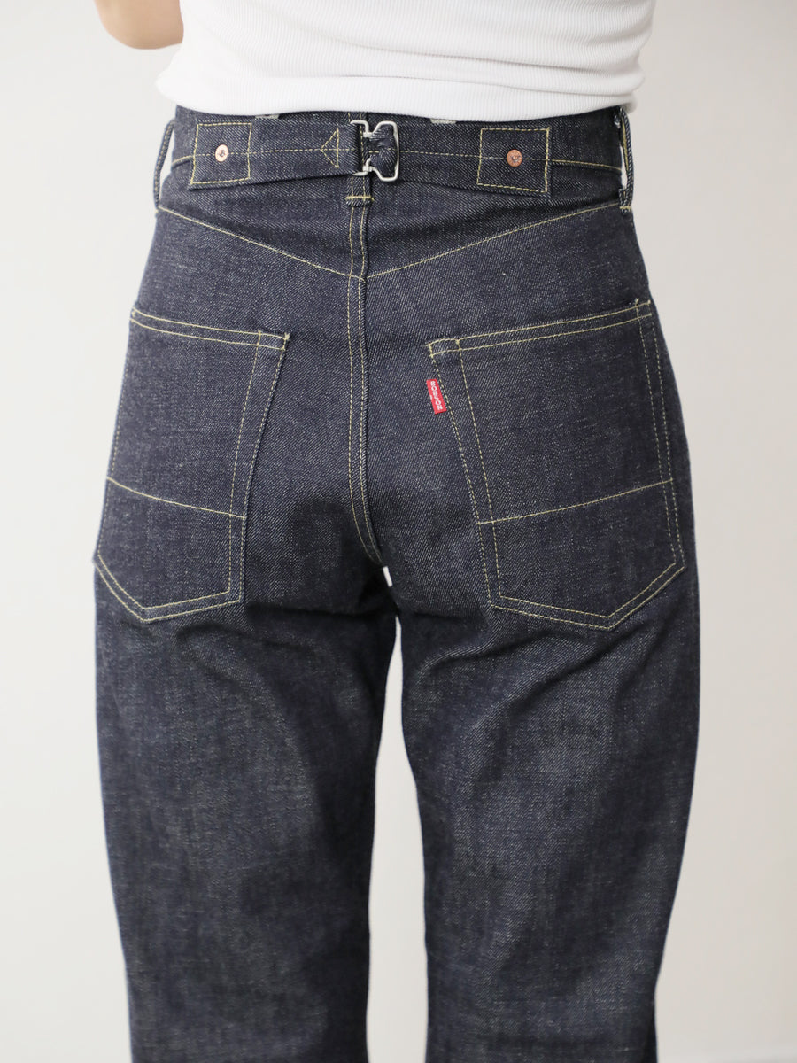 B-1969-XX-RR2011-004 【岡山産 セルビッチデニム】シンチバックジーンズ リジット CINCH BUCKLE SELVEDGE DENIM RIGID