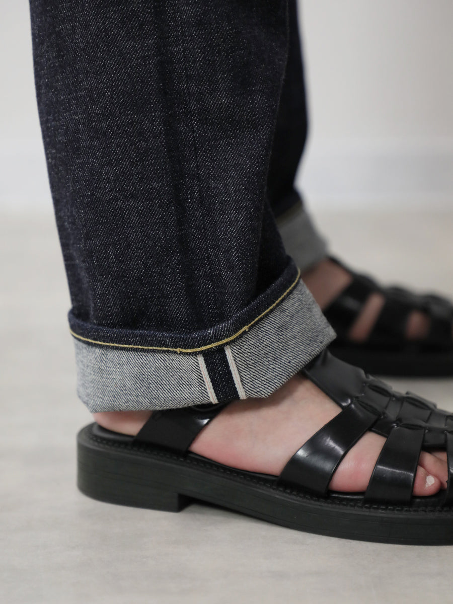 B-1969-XX-RR2011-004 【岡山産 セルビッチデニム】シンチバックジーンズ リジット CINCH BUCKLE SELVEDGE DENIM RIGID