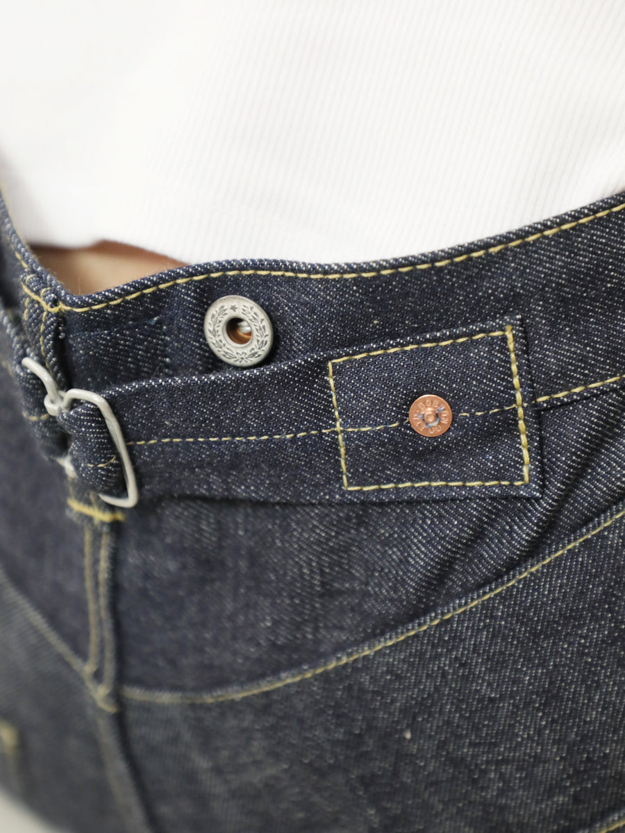 B-1969-XX-RR2011-004 【岡山産 セルビッチデニム】シンチバックジーンズ リジット CINCH BUCKLE SELVEDGE DENIM RIGID