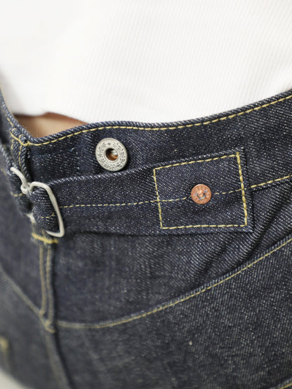 B-1969-XX-RR2011-004 【岡山産 セルビッチデニム】シンチバックジーンズ リジット CINCH BUCKLE SELVEDGE DENIM RIGID