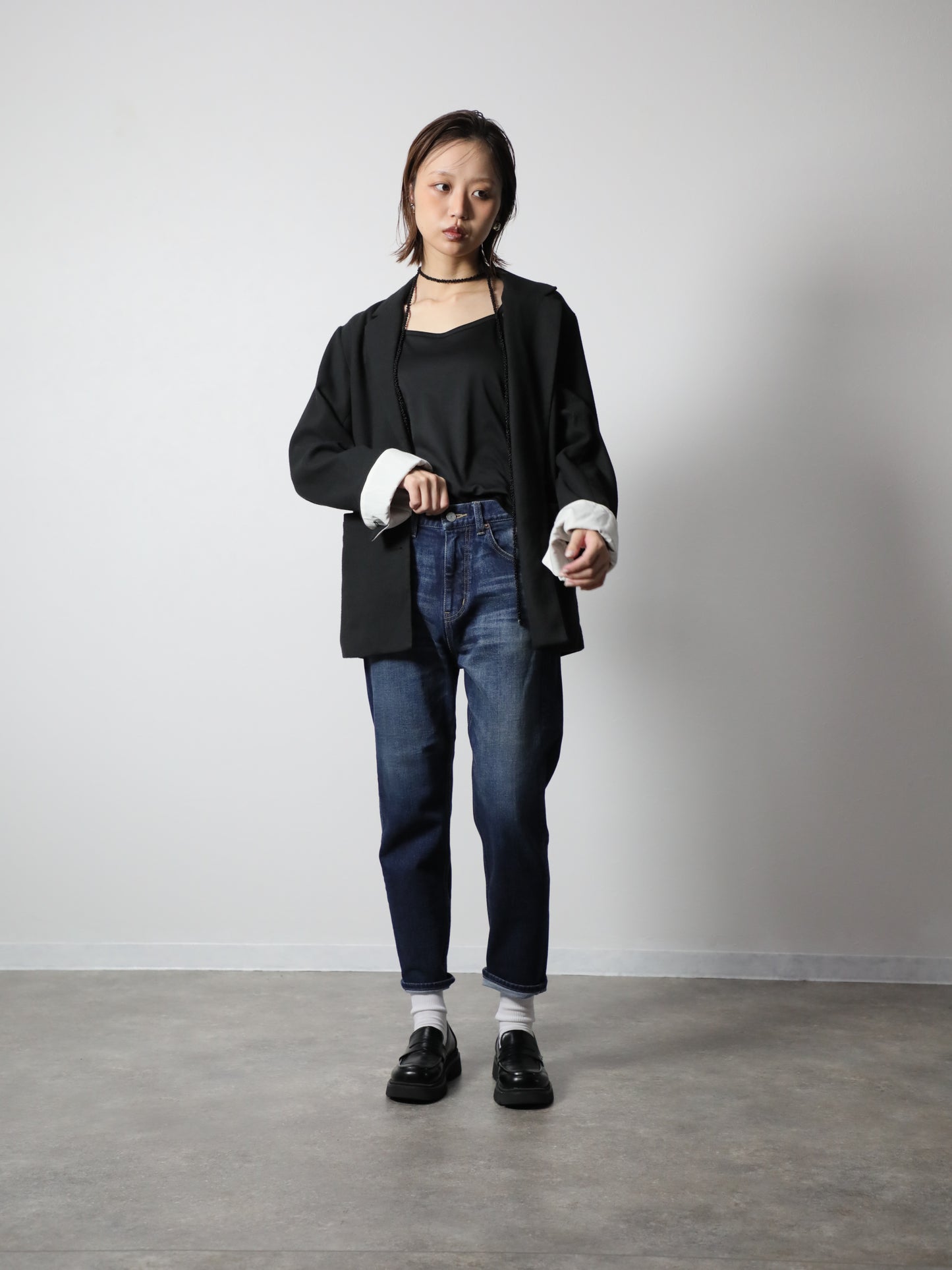 12.5oz ワイドフィットテーパードジーンズ　622型復刻　インディゴカラー/ユニセックス