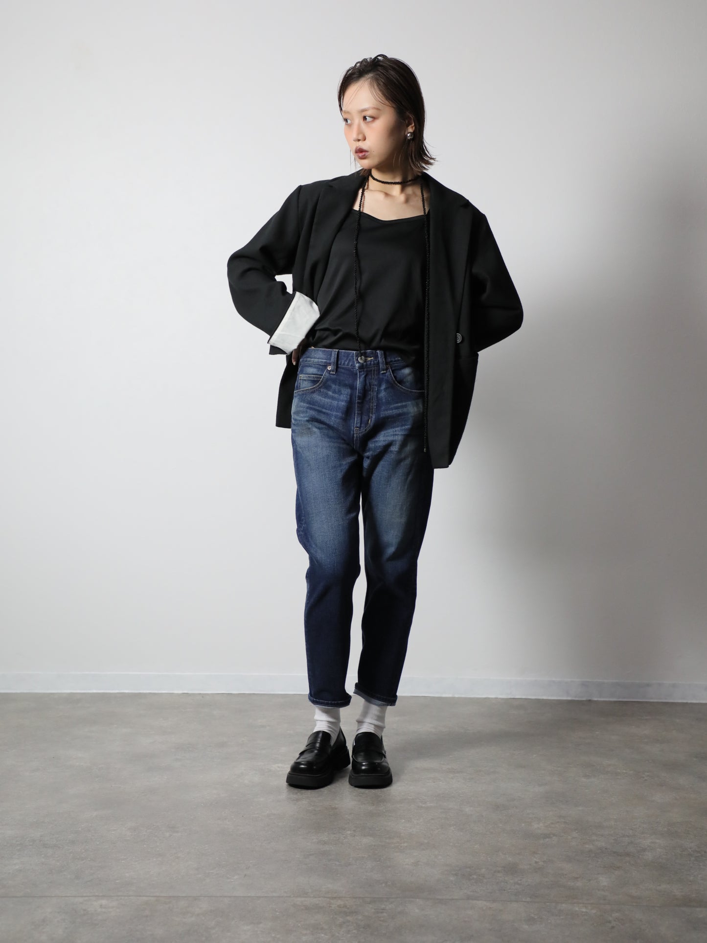 12.5oz ワイドフィットテーパードジーンズ　622型復刻　インディゴカラー/ユニセックス