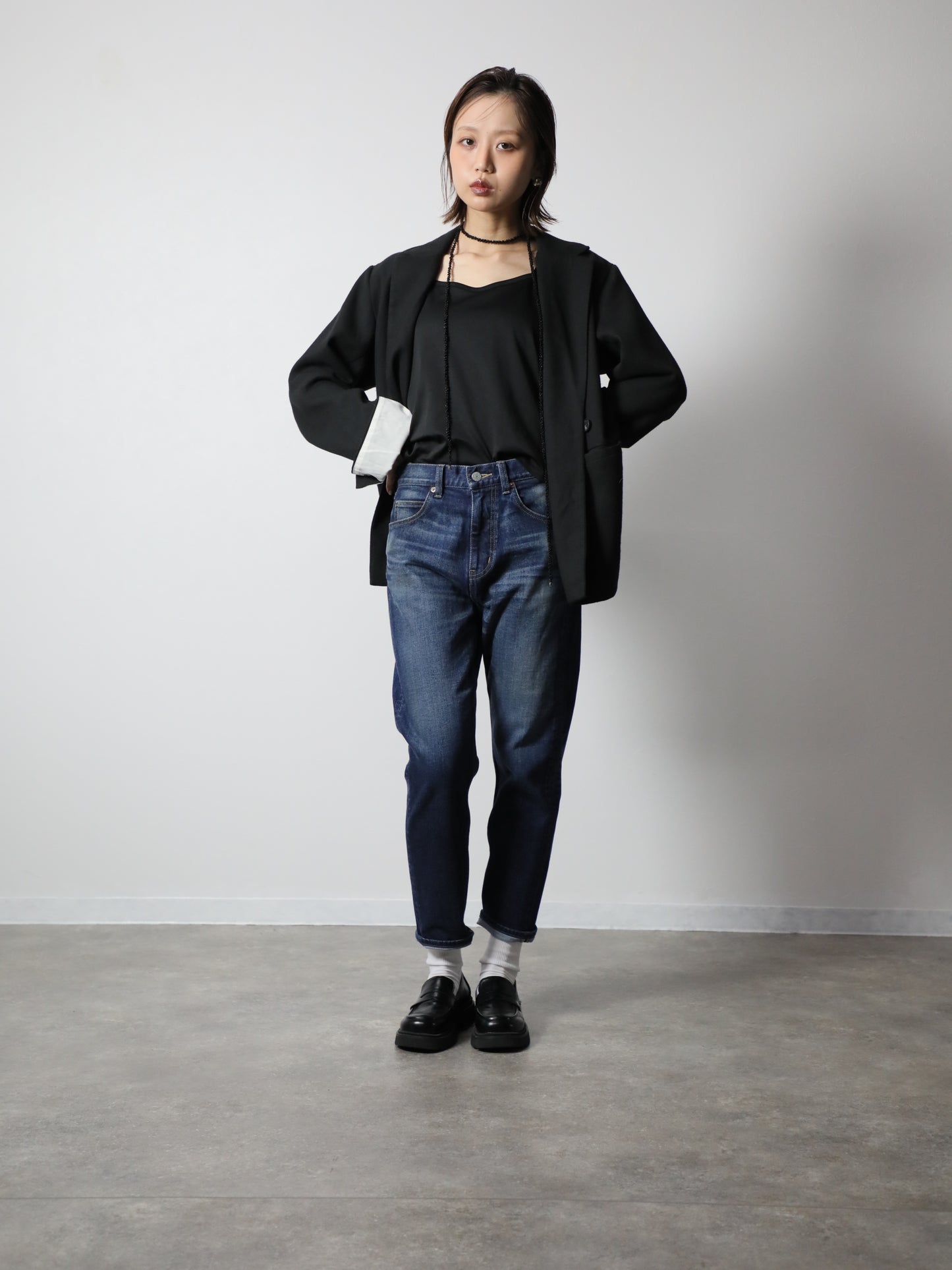12.5oz ワイドフィットテーパードジーンズ　622型復刻　インディゴカラー/ユニセックス