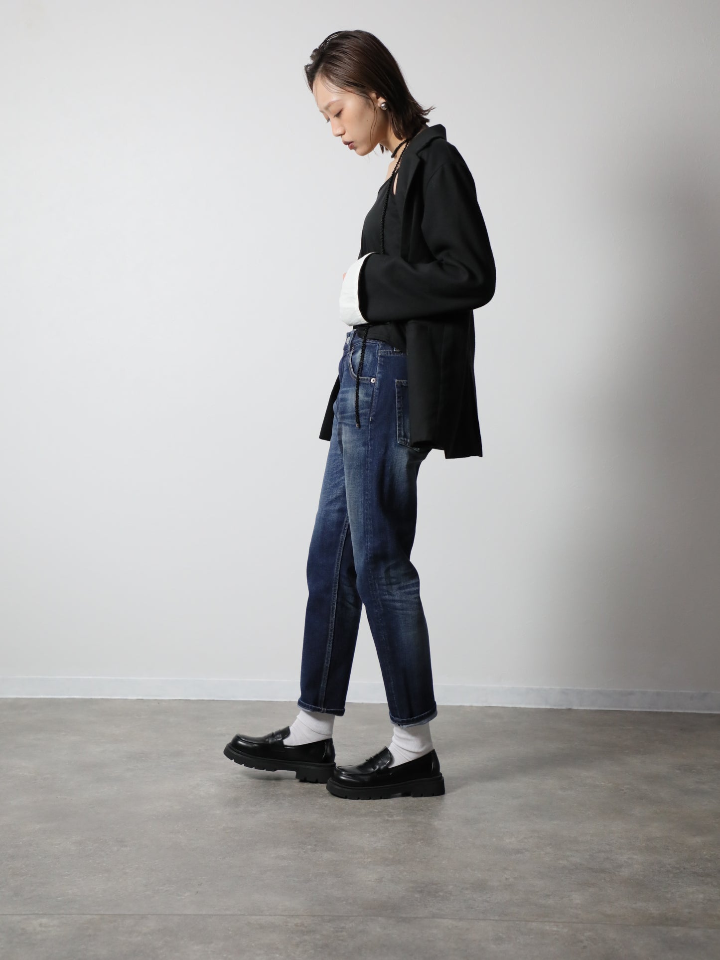 12.5oz ワイドフィットテーパードジーンズ　622型復刻　インディゴカラー/ユニセックス