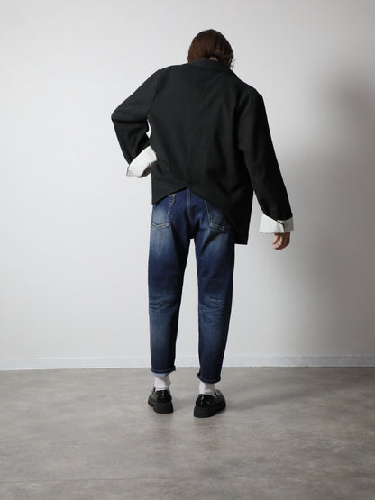 12.5oz ワイドフィットテーパードジーンズ　622型復刻　インディゴカラー/ユニセックス