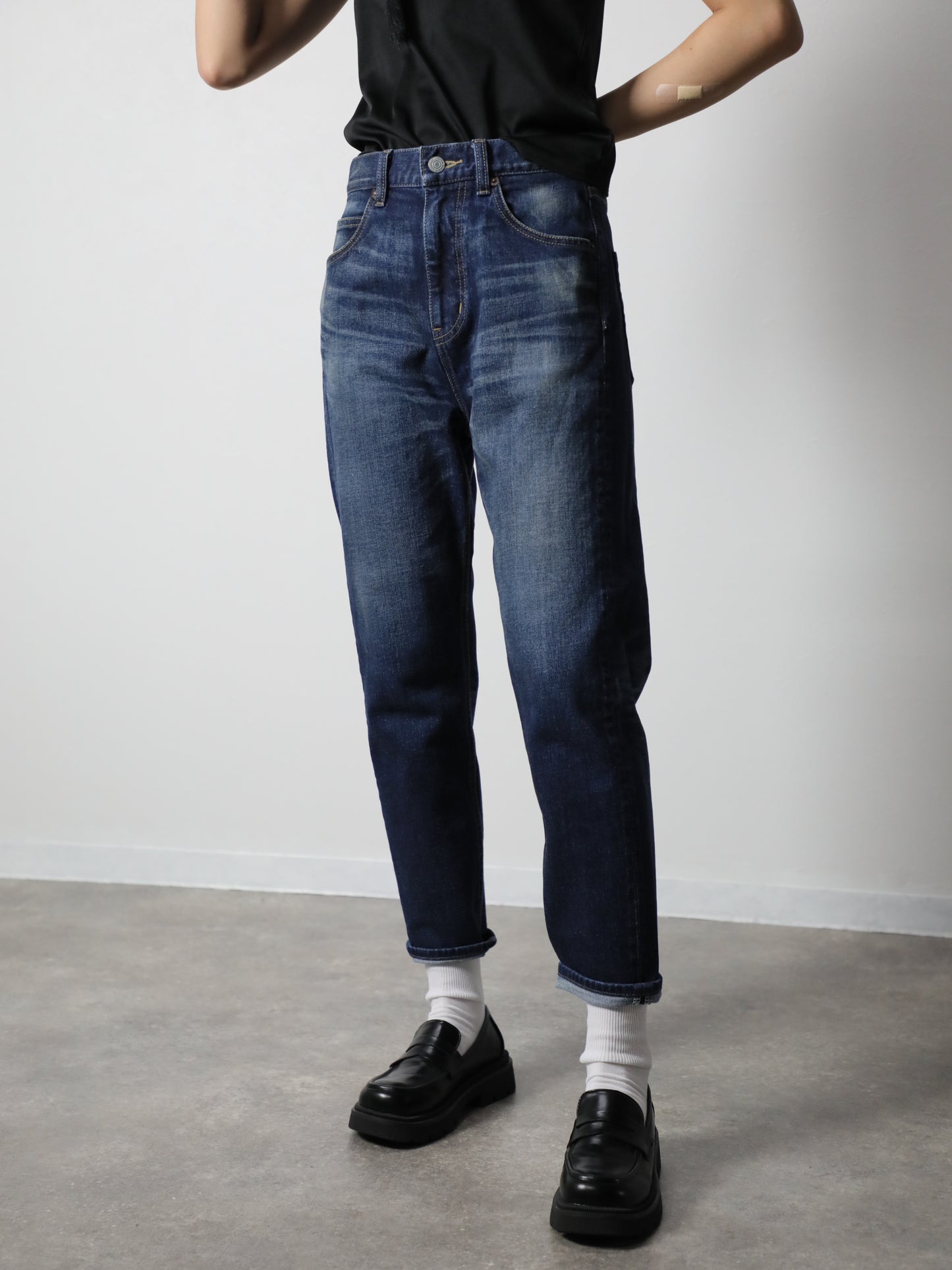 12.5oz ワイドフィットテーパードジーンズ　622型復刻　インディゴカラー/ユニセックス