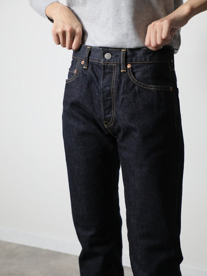 B-1969-XX-J-680　【岡山産 セルビッチデニム】ジーンズワンウオッシュ　Straight Selvedge Denim  Onewash