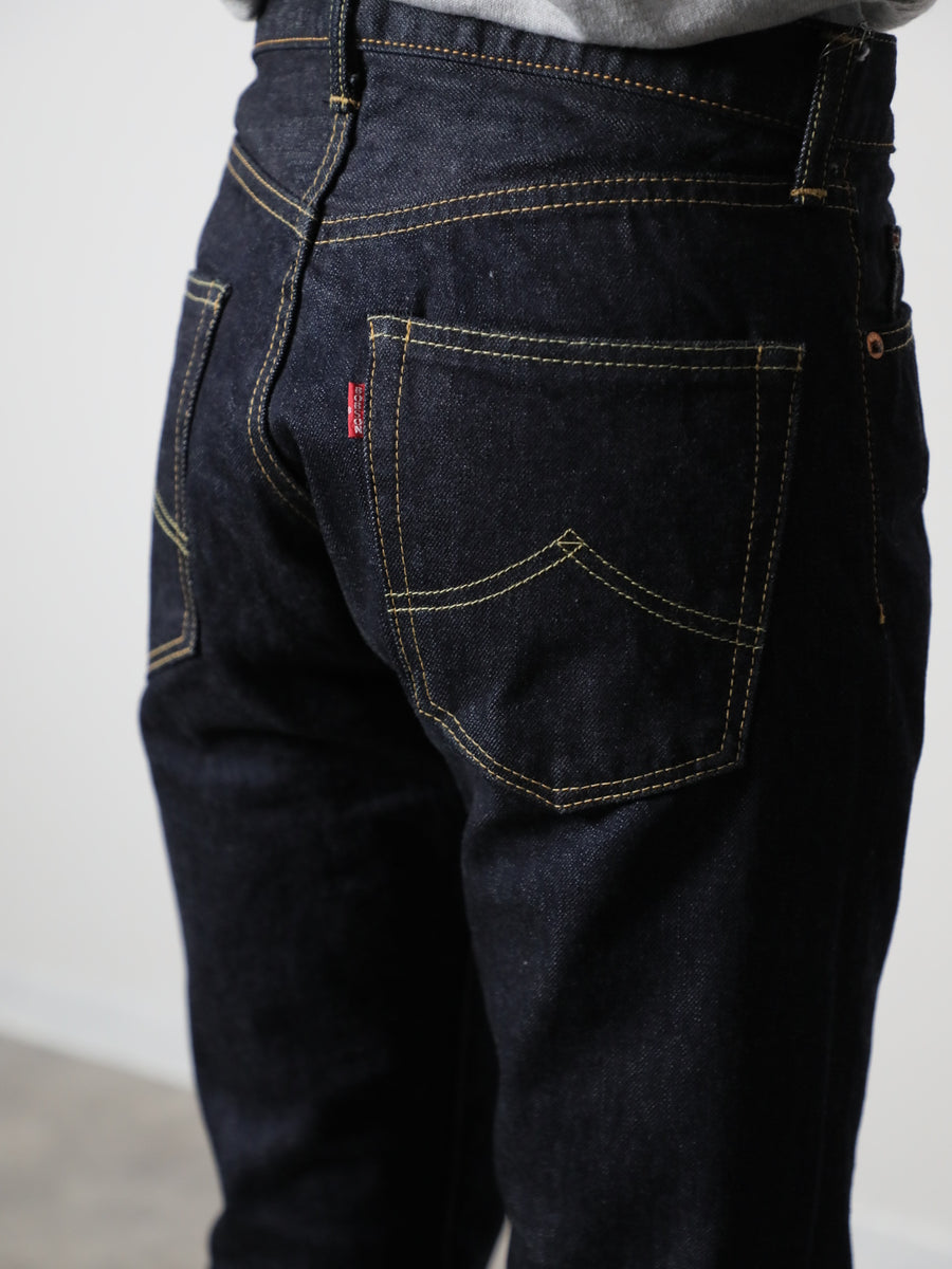 B-1969-XX-J-680　【岡山産 セルビッチデニム】ジーンズワンウオッシュ　Straight Selvedge Denim  Onewash