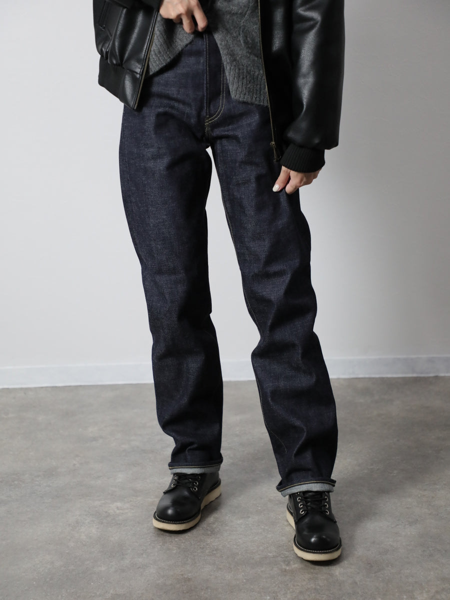 B-1969-XX-RR2011-004 【岡山産 セルビッチデニム】シンチバックジーンズ リジット CINCH BUCKLE SELVEDGE DENIM RIGID