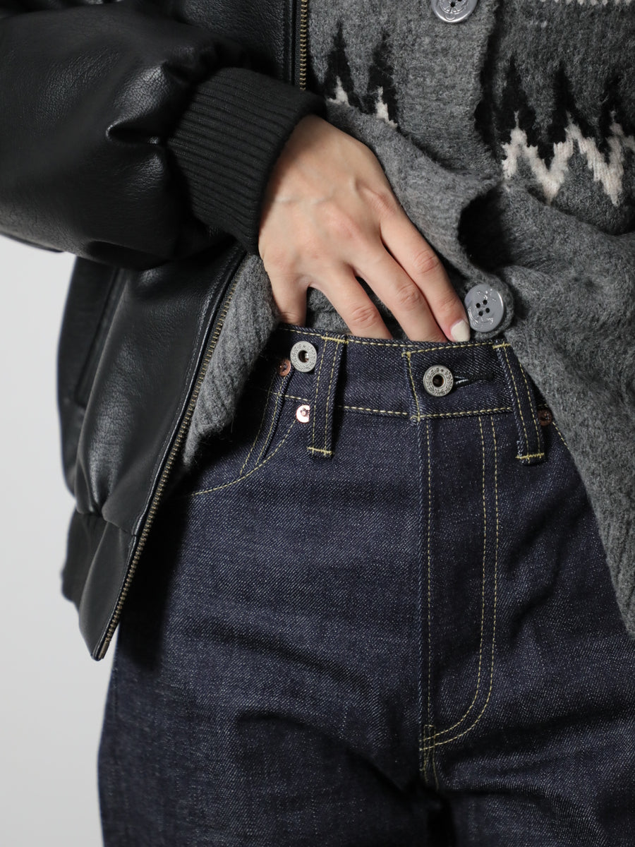 B-1969-XX-RR2011-004 【岡山産 セルビッチデニム】シンチバックジーンズ リジット CINCH BUCKLE SELVEDGE DENIM RIGID