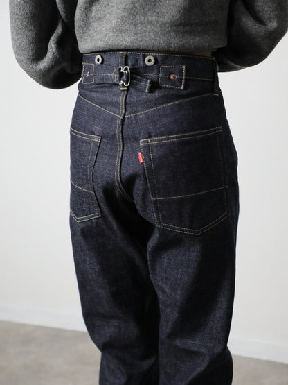 B-1969-XX-RR2011-004 【岡山産 セルビッチデニム】シンチバックジーンズ リジット CINCH BUCKLE SELVEDGE DENIM RIGID