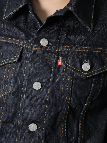 B-1969-XX-G-680　【岡山産 セルビッチデニム】デニムジャケット  Gジャン ワンウオッシュ　Type 3 Selvedge Denim Jacket Onewash