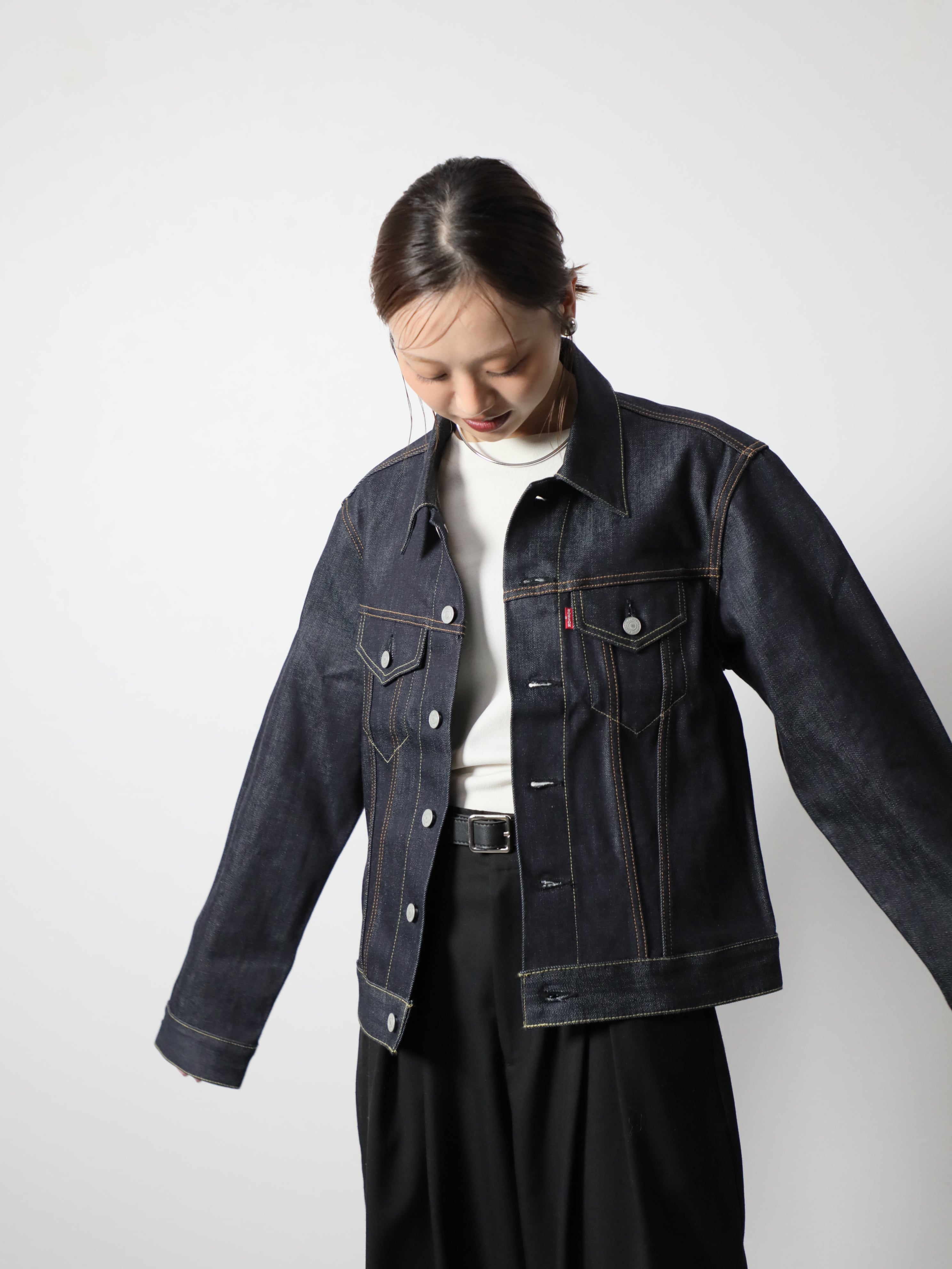 B-1969-XX-G 【岡山産 セルビッチデニム】デニムジャケット G