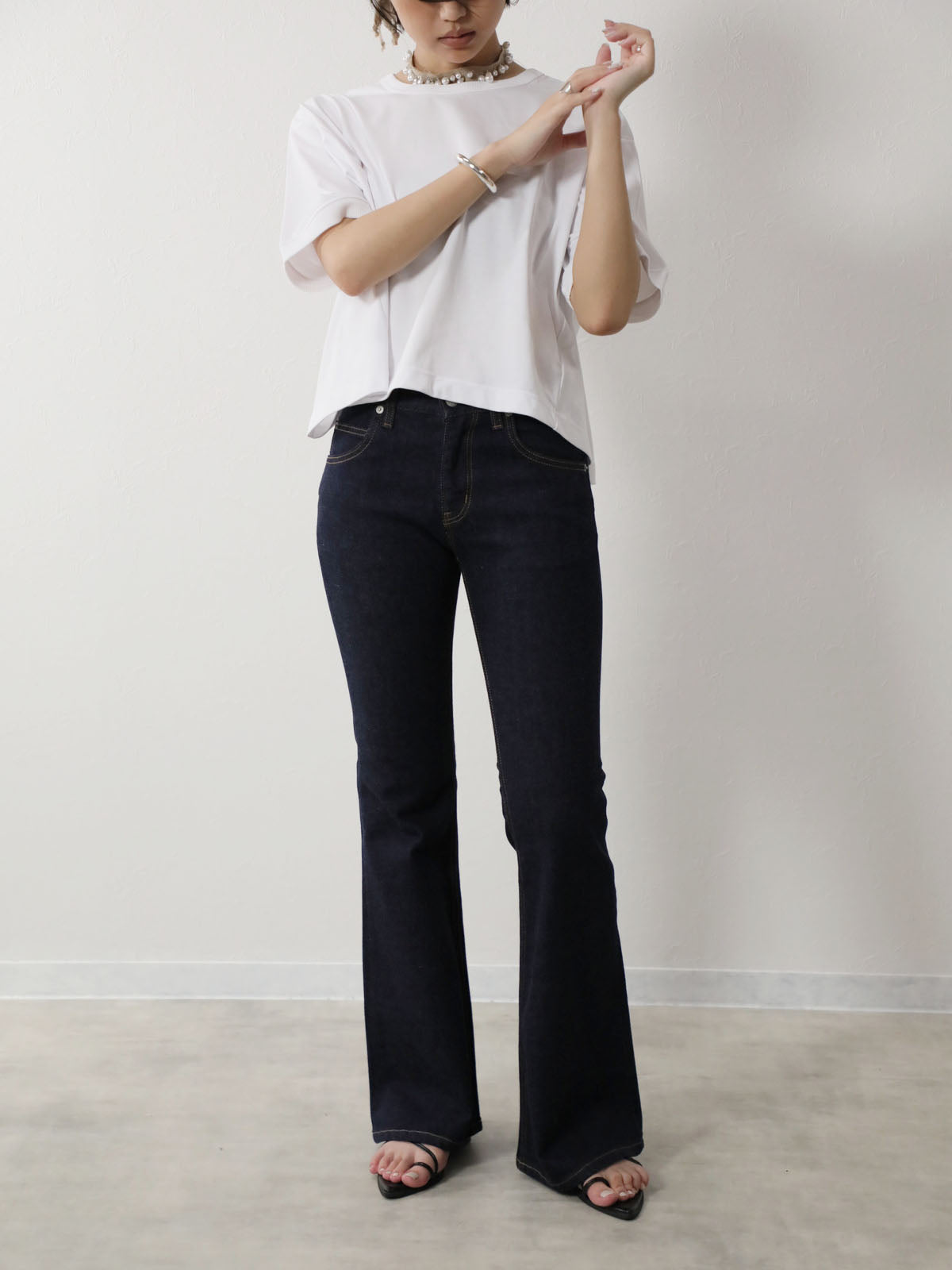岡山デニム】ベルボトムジーンズ 5ポケットタイプ – BOBSON-WOMEN