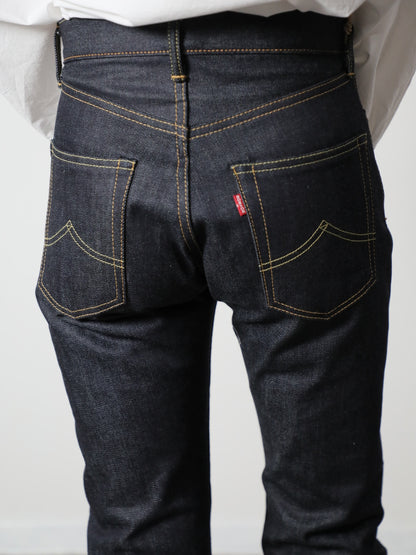B-1969-XX-J-004　【岡山産 セルビッチデニム】 ジーンズ　Straight Selvedge Denim