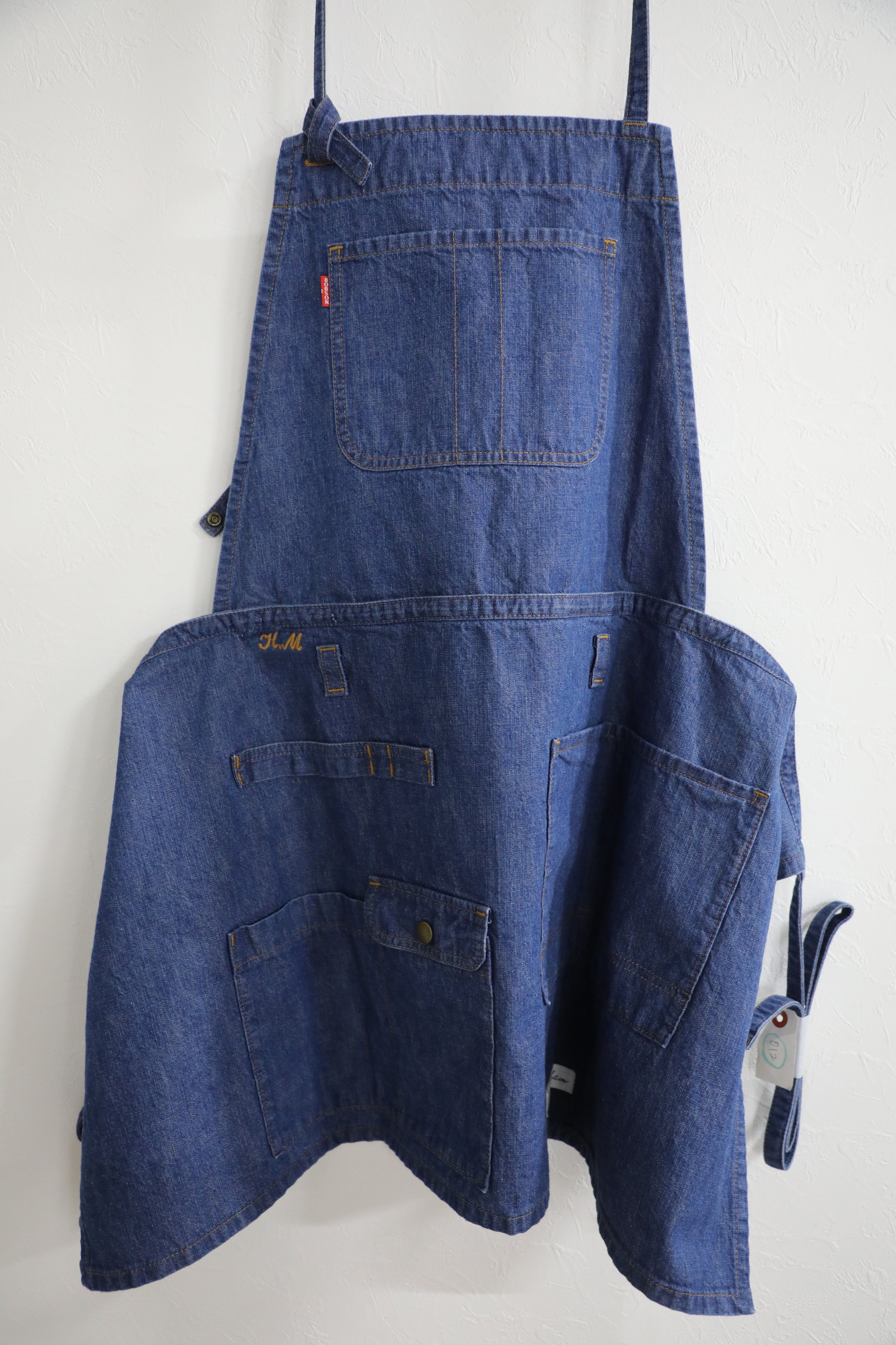 2WAYデニムエプロン ジンバブエ糸×岡山織りデニム【10オンス