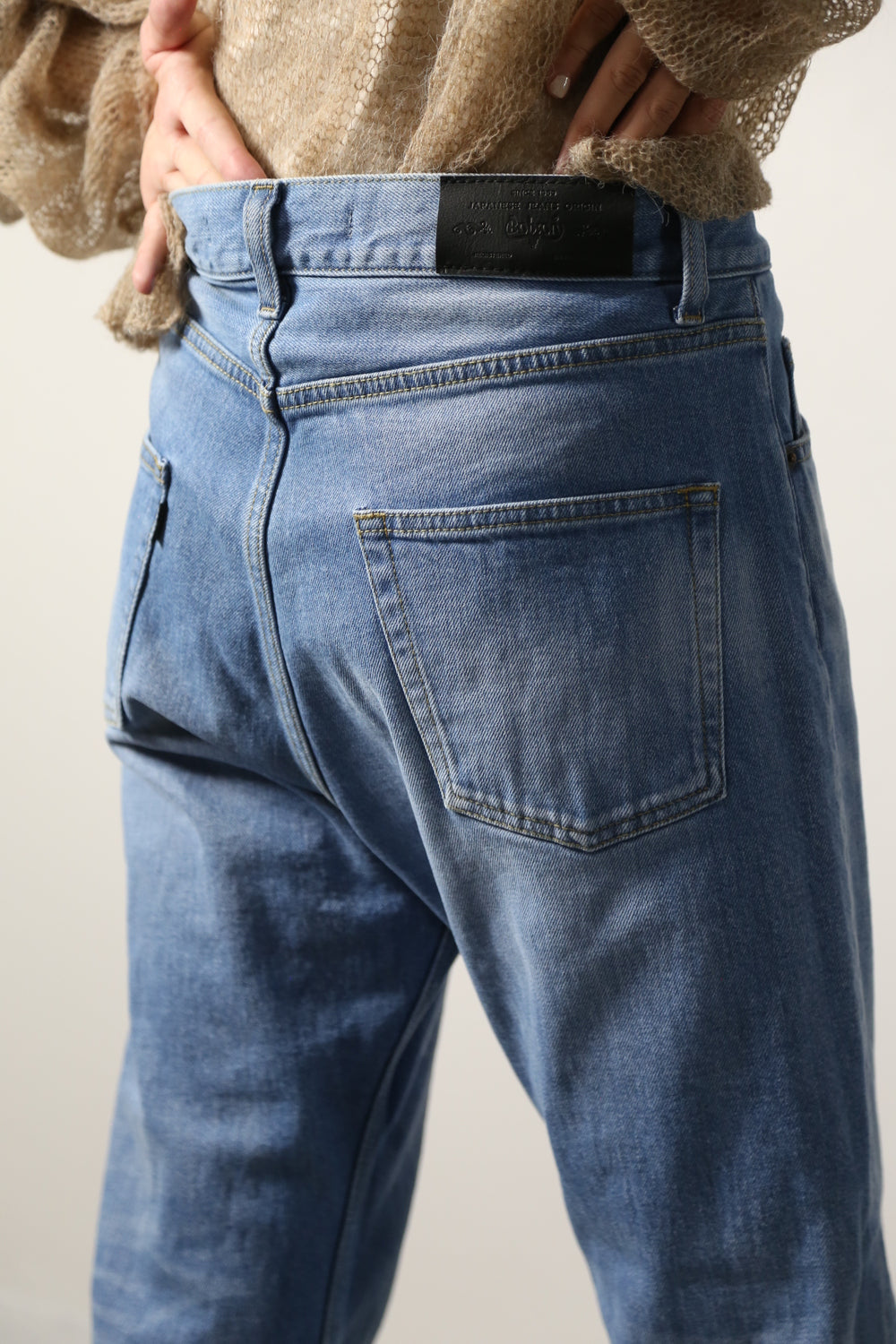 12.5oz ワイドフィットテーパードジーンズ　622型復刻　ブリーチカラー/ユニセックス