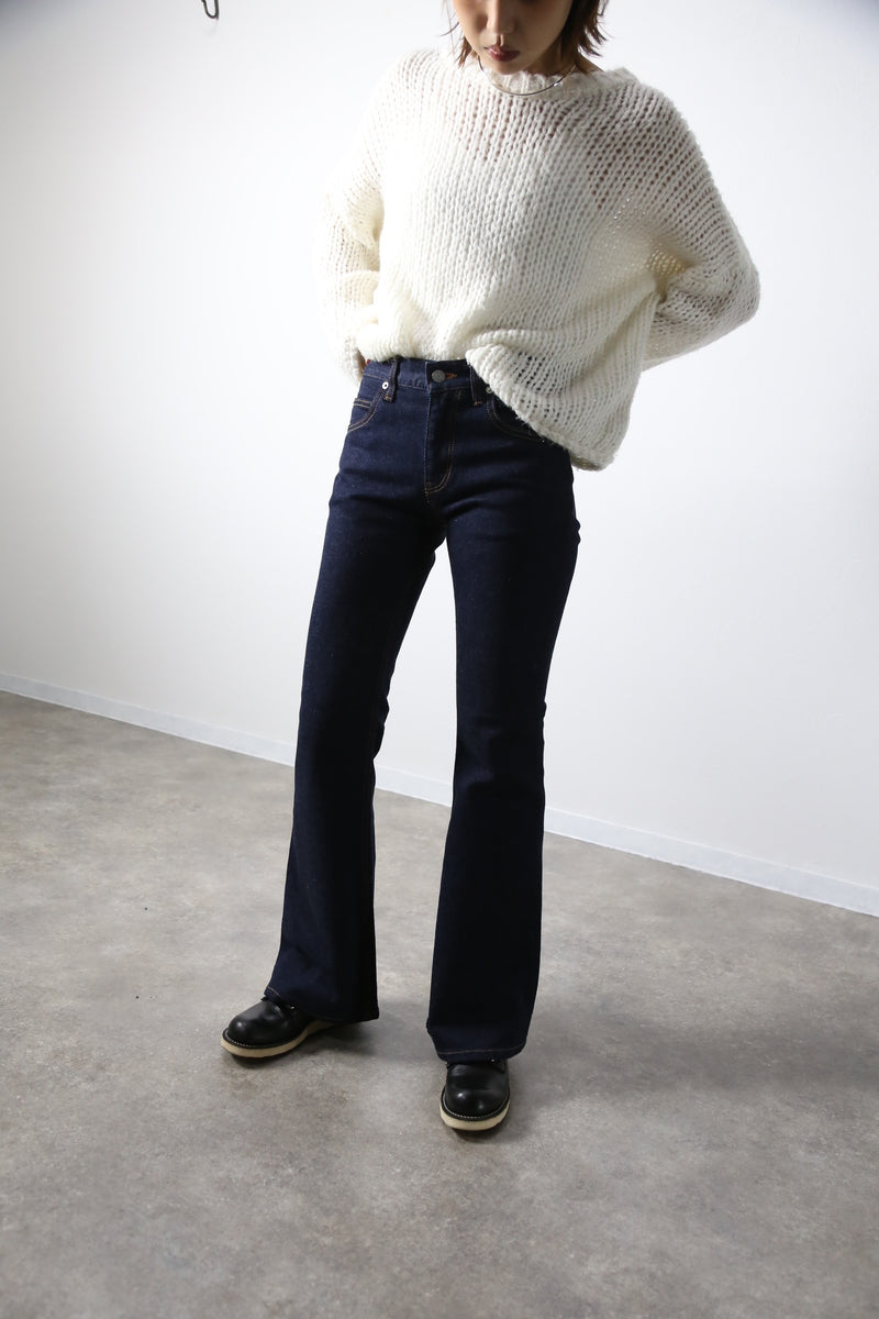 【岡山デニム】ベルボトムジーンズ ５ポケットタイプ